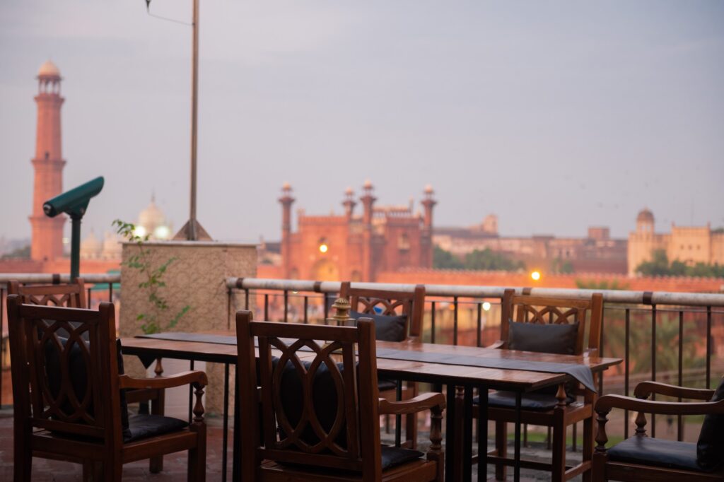 Haveli Resturant, Roof top dinning