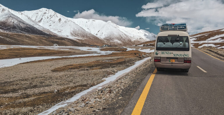 Pakistan to China by Bus, Faisal Movers
